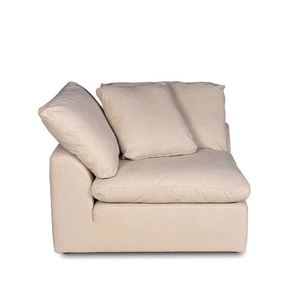 Sunset Trading Cloud Puff Slipcover - Corner Arm Chair, Performance Fabric - Picture 2 of 5